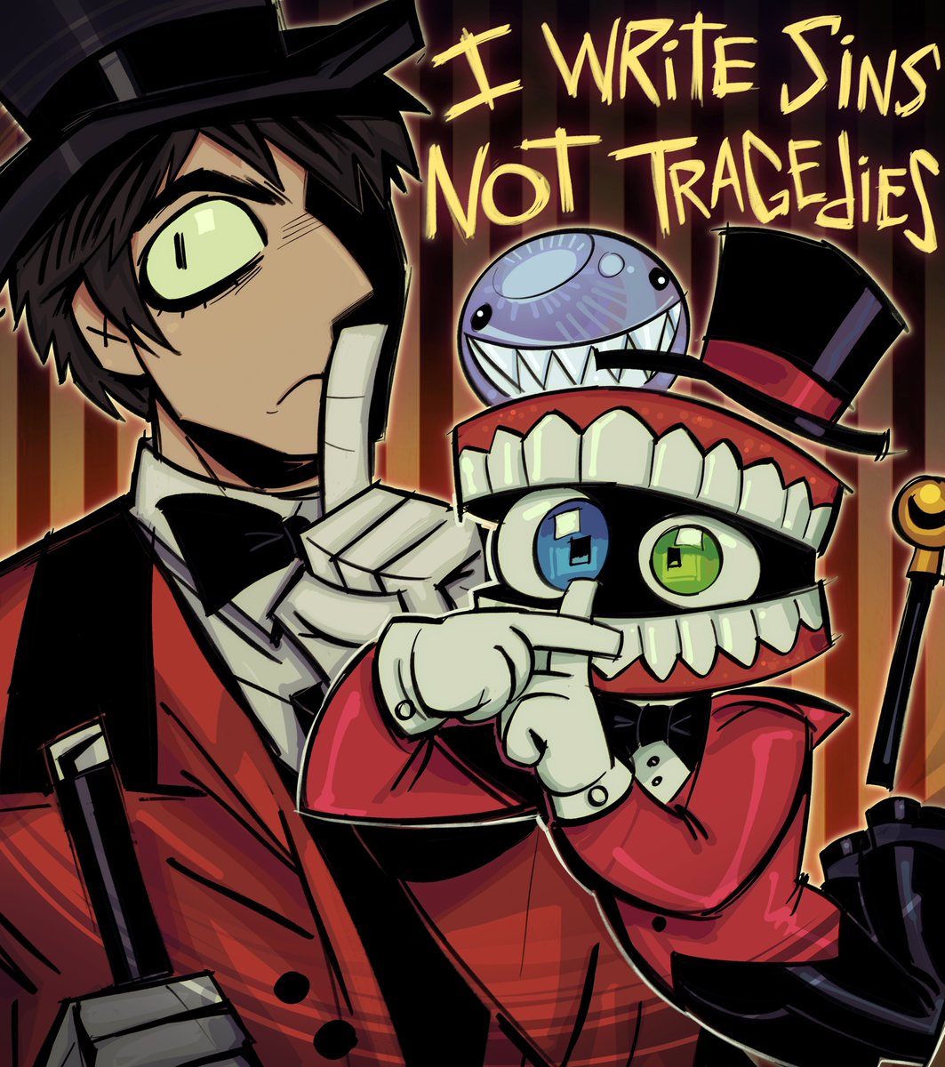 caine discovers panic at the disco🎪🤹‍♀️