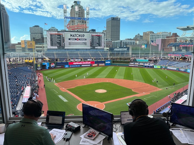 ProducerJohnnyG's tweet photo. Back on the Orioles Radio Network this weekend in The Land.  Hanging with @benwag247 and my old buddy @BrettHollander.  @wbalradio @98Rock https://t.co/YyIPu3qqnT