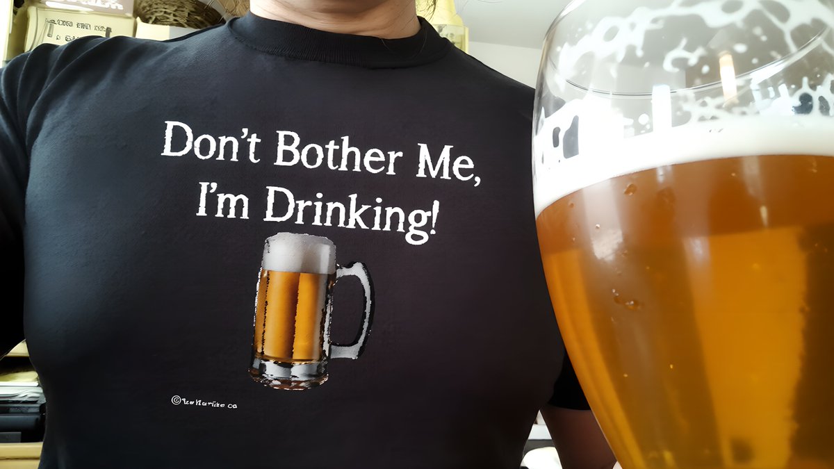 PLANETBEER1's tweet image. Just sayin" 🍺🤨  #Beer #alonetime #thirstythursday 
Get The Shirt! PlanetBeerGear.com