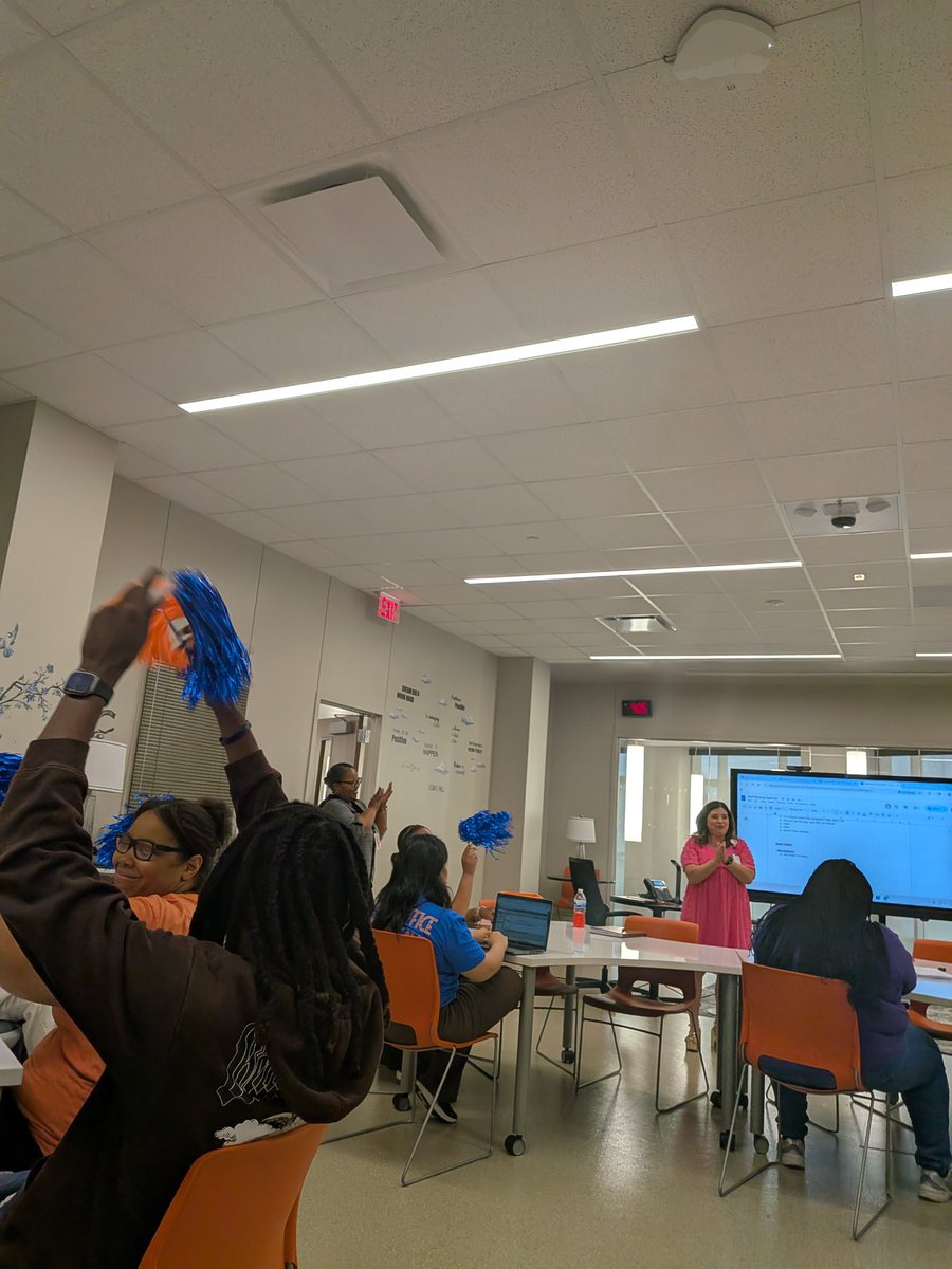 MissJ_ACE's tweet photo. The excitement abounds!!!! @HumbleISD_ACE is SO elated to be named a Rising Star Campus with @iheartckh 💙🧡💙 We are all dedicated to making school the BEST part of a kid's day! #AllHearts #AllHands #AllIn #GrowthWINS https://t.co/jpDM59PFyY
