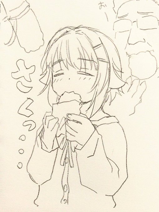 朝イチらくがき幸子
例のコロッケ番組でロケです 