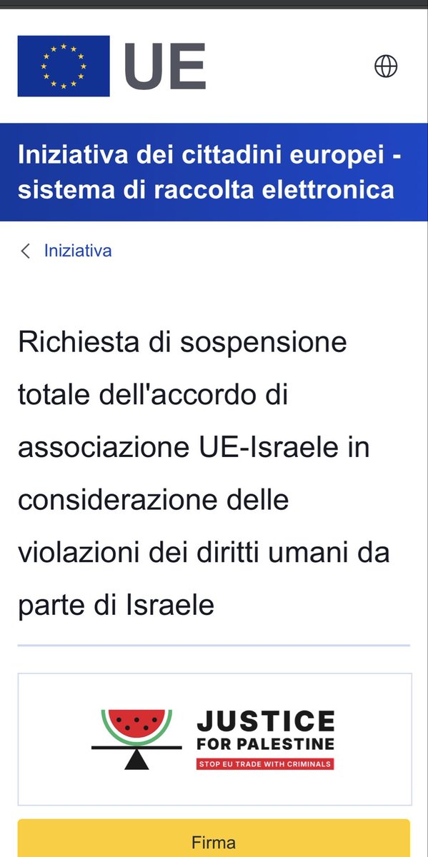 avantibionda's tweet image. Pina, ci sarebbe da presentare al Consiglio europeo questa richiesta per cui sono state raccolte 1.108.902
firme di cittadini europei, 256.045 solo di italiani, quelli che ti pagano lo stipendio e che tu devi rappresentare.
Ah, tu hai firmato?
Qui eci.ec.europa.eu/055/public/#/s…