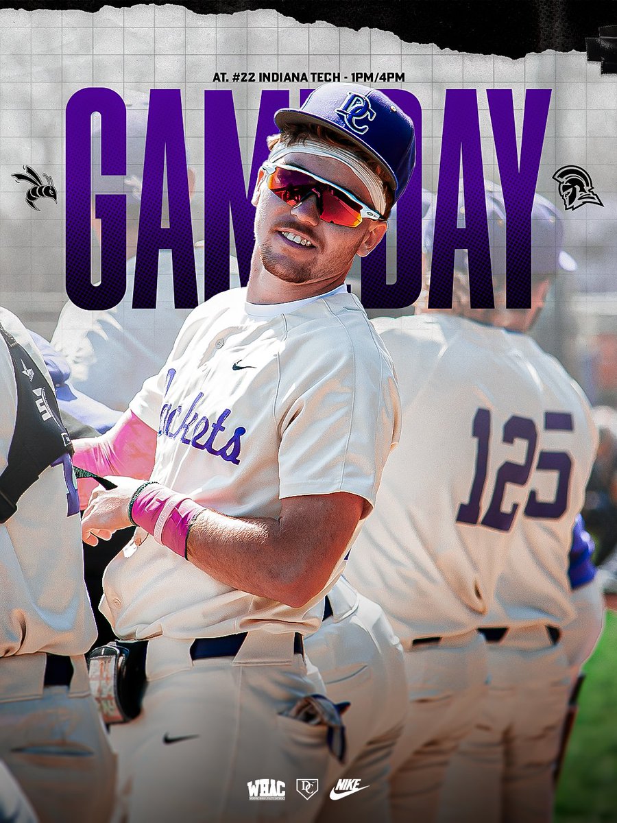 DC_Athletics's tweet photo. ⚾️BASE: On the road again!
🆚Indiana Tech
⌚1 & 4 P.M.
🏟️Warrior Baseball Field
📍Fort Wayne, Ind.
📊https://t.co/eqdZs1lyd6
📺https://t.co/IjsclEUptG
#IntoTheSwarm https://t.co/T5lCRHYqEV