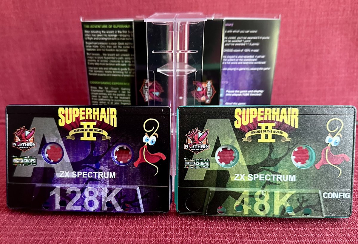 IrataHack's tweet photo. A fantastic new game for the #ZXSpectrum by MicroChops. #retrogaming https://t.co/iarNO1JnkK
