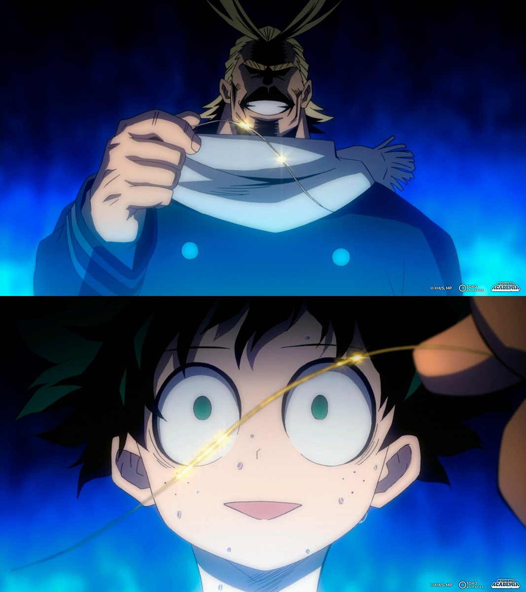 Hoy hace 10 años, Deku recibió el One for All de All Might.