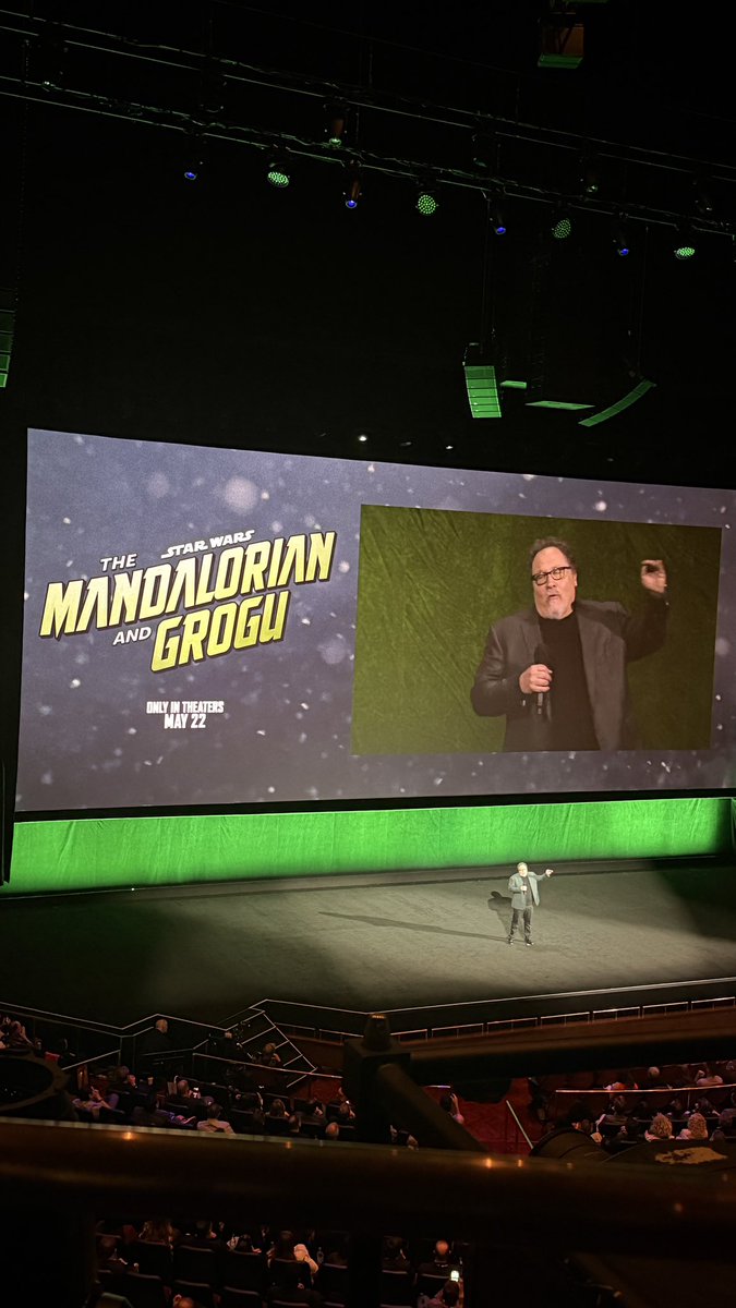 MultiverseColor's tweet photo. @Jon_Favreau is hoping to bring in a new generation of #StarWars fans. 

Are you going to see The Mandalorian and Grogu? Only in theaters May 22! https://t.co/GGBEanDj83