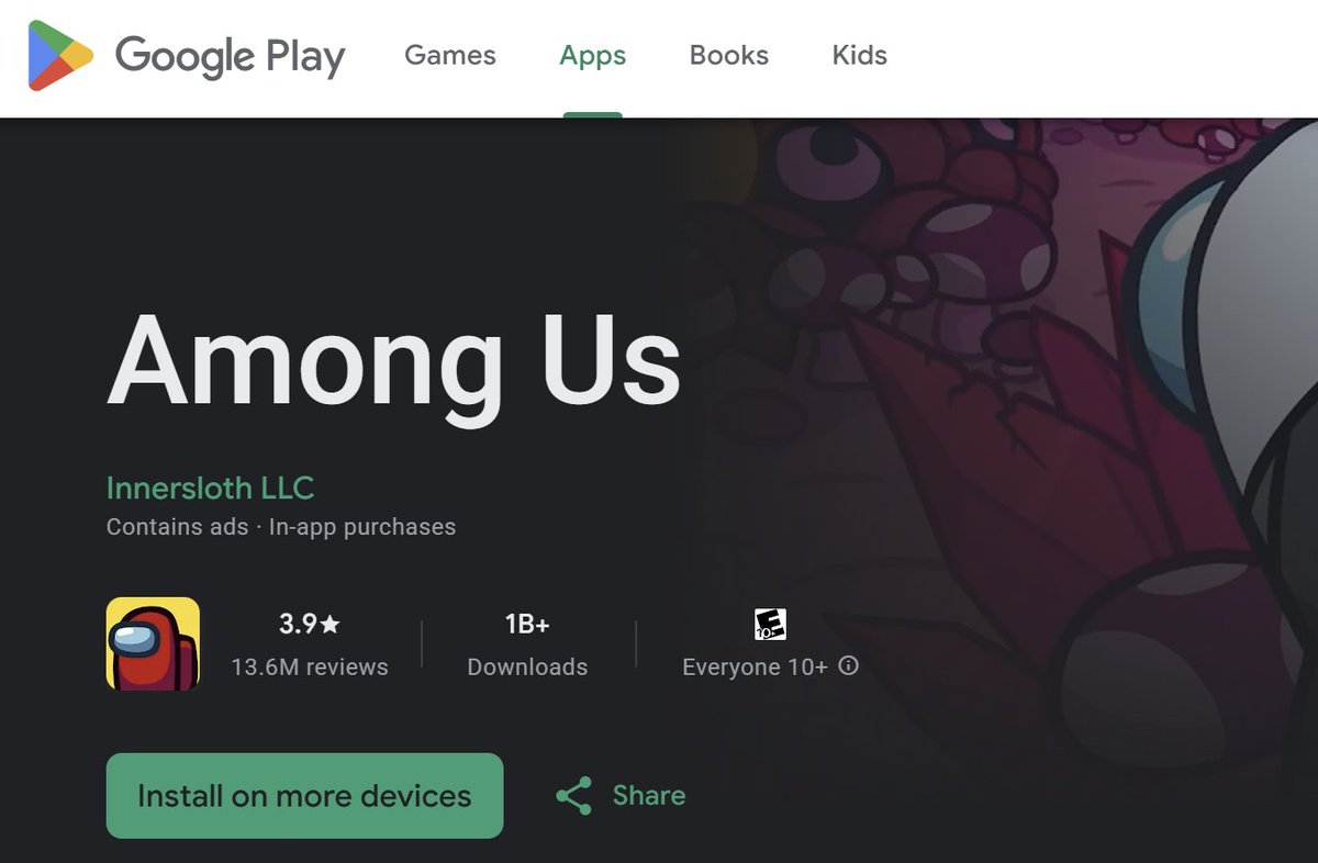 Among Us tweet media