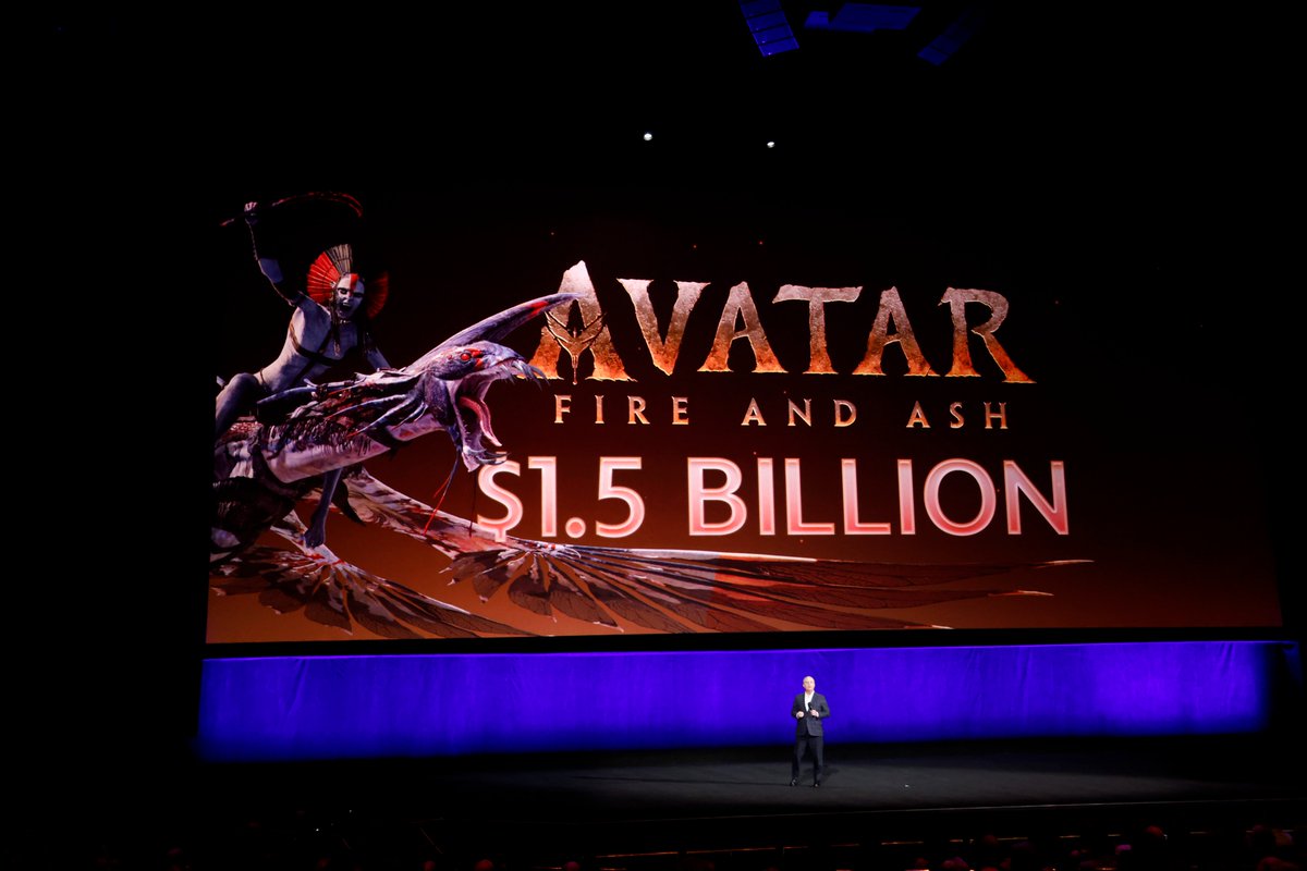 Disney celebrates “Avatar: Fire and Ash” at #CinemaCon.