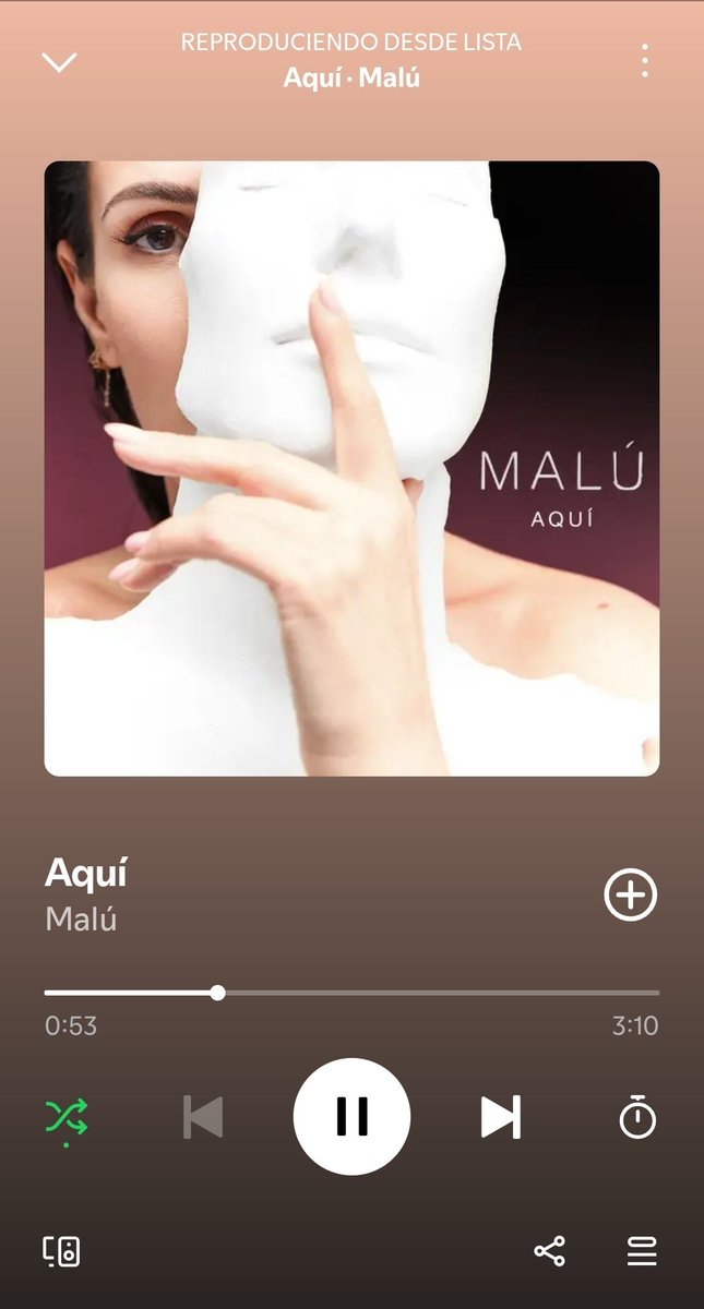 Ya es nuestra,es preciosa <a href="/_MaluOficial_/">Malú</a> gracias siempre jefa #aqui ❤️