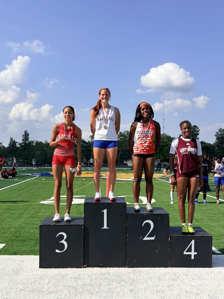 AREA MEET CHAMPION
REGIONAL QUALIFIERS 
100 M Dash-Rylee Steele-12.07