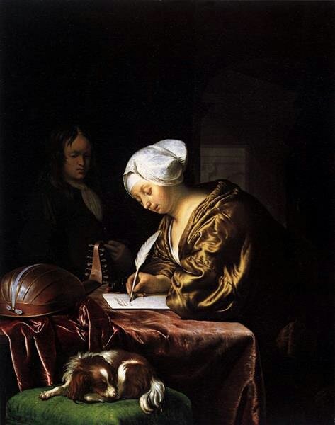 smendzianka's tweet image. Frans van Mieris de Oudere

btd 1635 d 1681

#Dutch #art

'De Briefschrijfster'