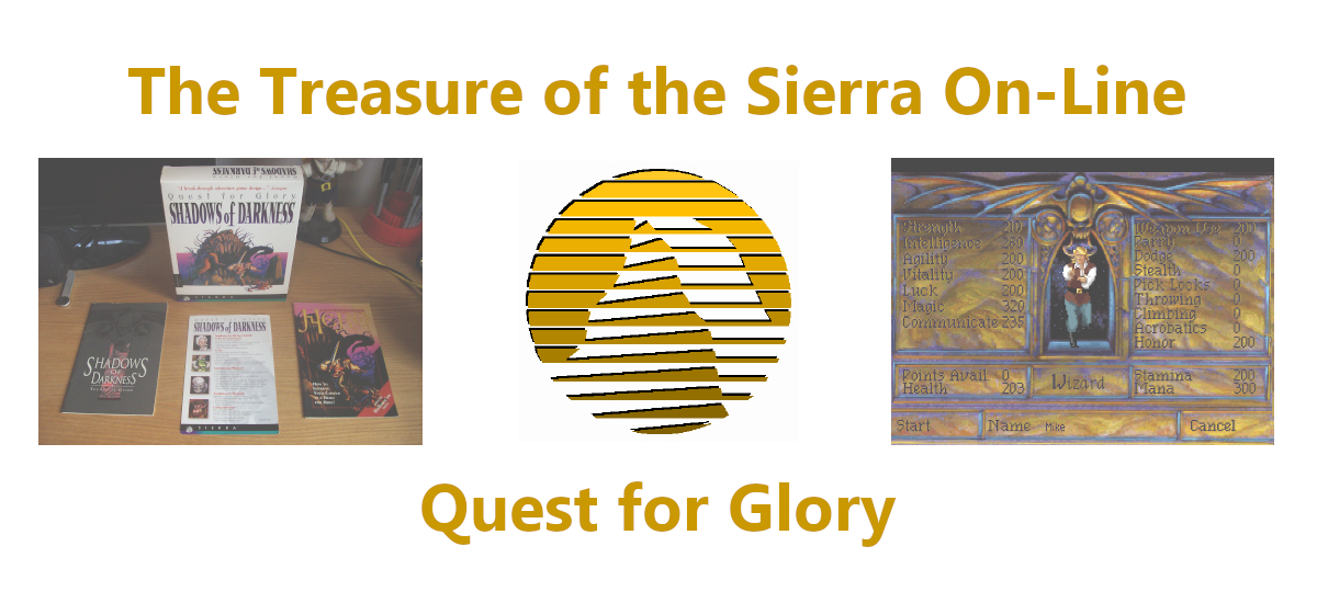 michaeljhaley's tweet photo. Last summer, I began to revisit The Treasure of the Sierra On-Line. A series of blog entries on the subject of personal Sierra memories. I recalled a few rather sweet memories with Quest for Glory 4 and it felt only natural to begin the series anew there.

https://t.co/U5S19XXIZh https://t.co/8VYtO6wHFf