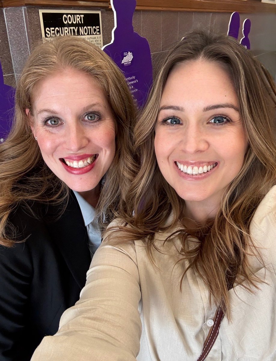 MarsysLaw4KY's tweet photo. We had a great trip to McCracken County to set up the Silhouette Project for National Crime Victims’ Rights Week. More to come next week! 💜 
#NCVRW #MLKY https://t.co/J96vf2P4fV