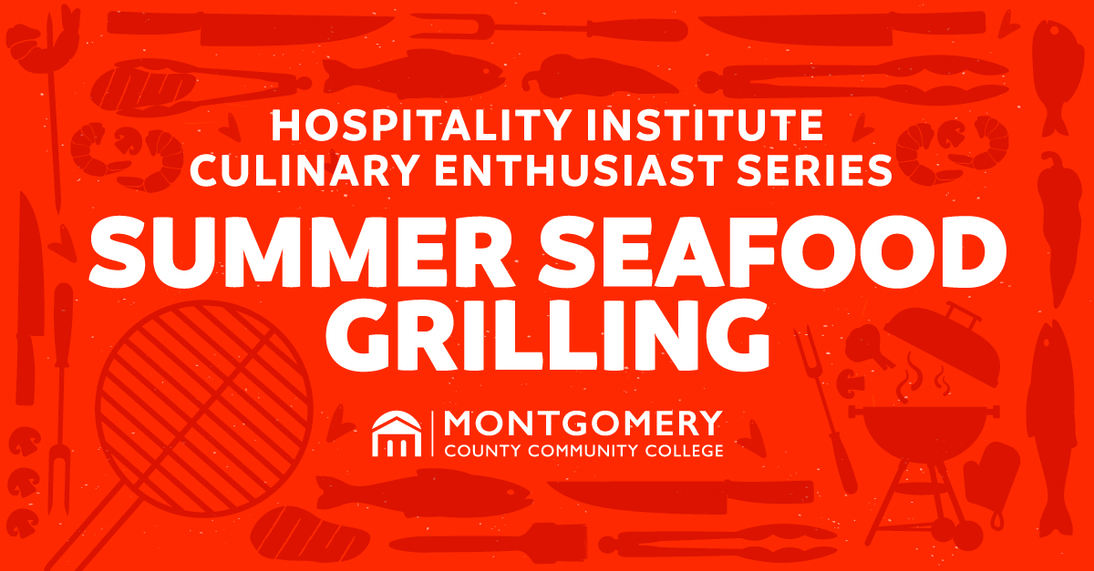 mccc's tweet image. 🦀 Fire up the flavor and grill like a coastal pro—this sizzling seafood class teaches you how to char, season, and serve summer’s freshest catches with smoky, citrus-kissed perfection!

Register here: tinyurl.com/ycxp2hfh

#seafood #cookingclass #howdoyoumontco #ccmonth