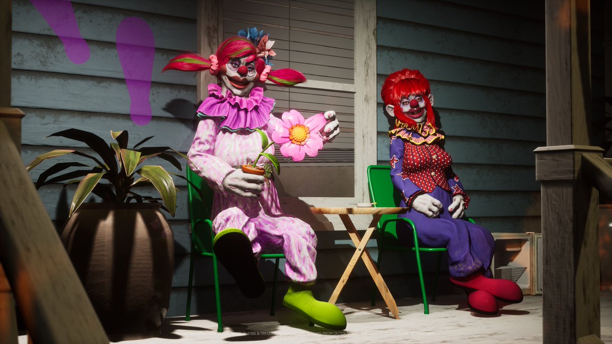 Killer Klowns From Outer Space: The Game tweet media