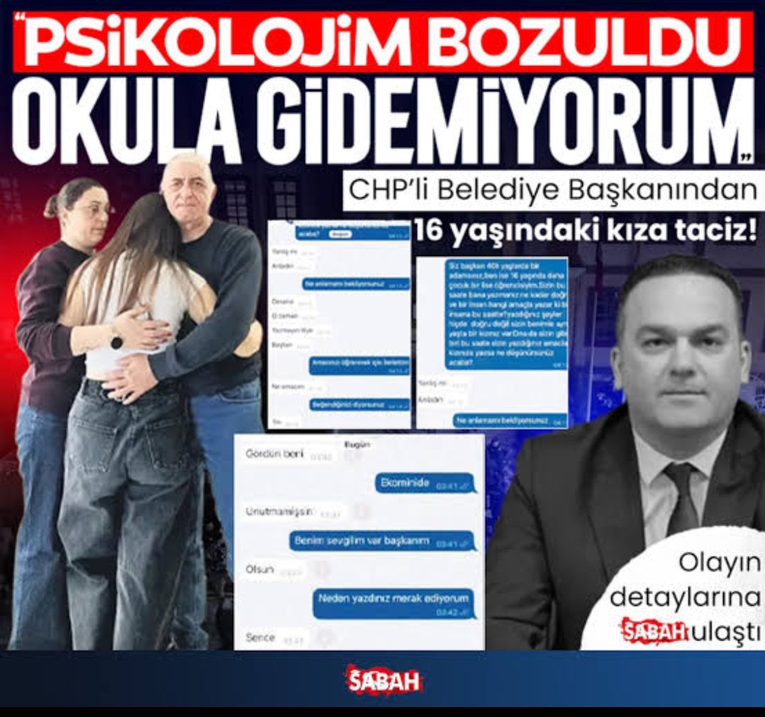 Bosnali56's tweet photo. @_erdalisik_ Gülistan Doku' cinayetinin üstüne giden hesapların hiç biri CHP'li 16 yaşındaki kız çocuğunu öldüren CHP'li belediye başkanına bir kelime yazan yok.

CHP'li bir belediye başkanı 16 yaşındaki kız çocuğunu cinsel ilişki teklifini red ettiği için kaza susuyle öldürüldü. https://t.co/kYpnPZhoaS
