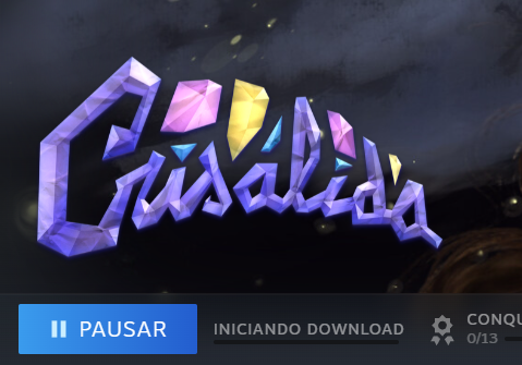 comprei crisálida! bora apoiar jogo brasileiro, gente! 💙