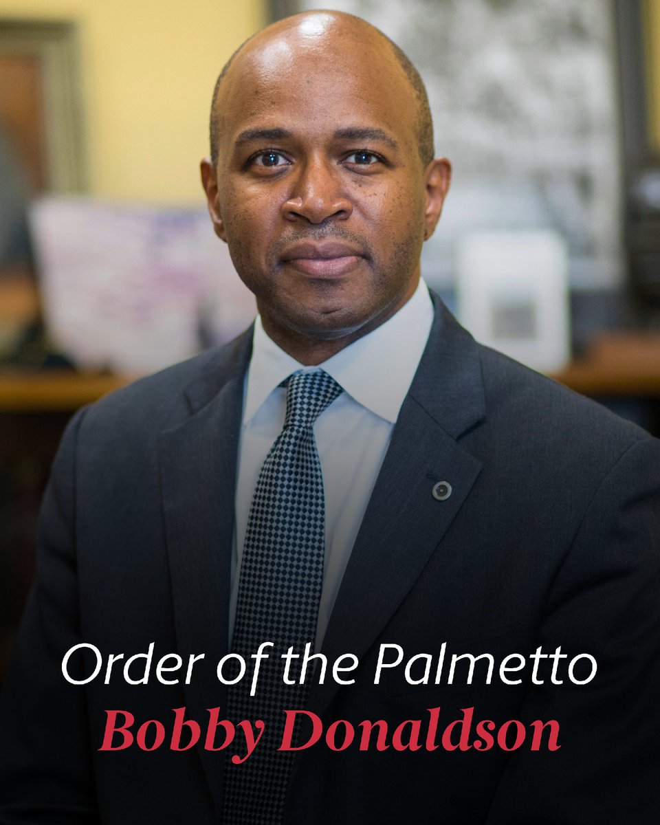 UofSC_CAS's tweet photo. USC's Bobby Donaldson has received the Order of the Palmetto, SC’s highest civilian honor. 

For nearly 30 years, he has preserved and elevated stories of the Civil Rights Movement across our state. Read more about his impact.
🔗 https://t.co/CcQM4aOkDh @UofSCCRC @UofSCHistory https://t.co/J5En0SC8s5
