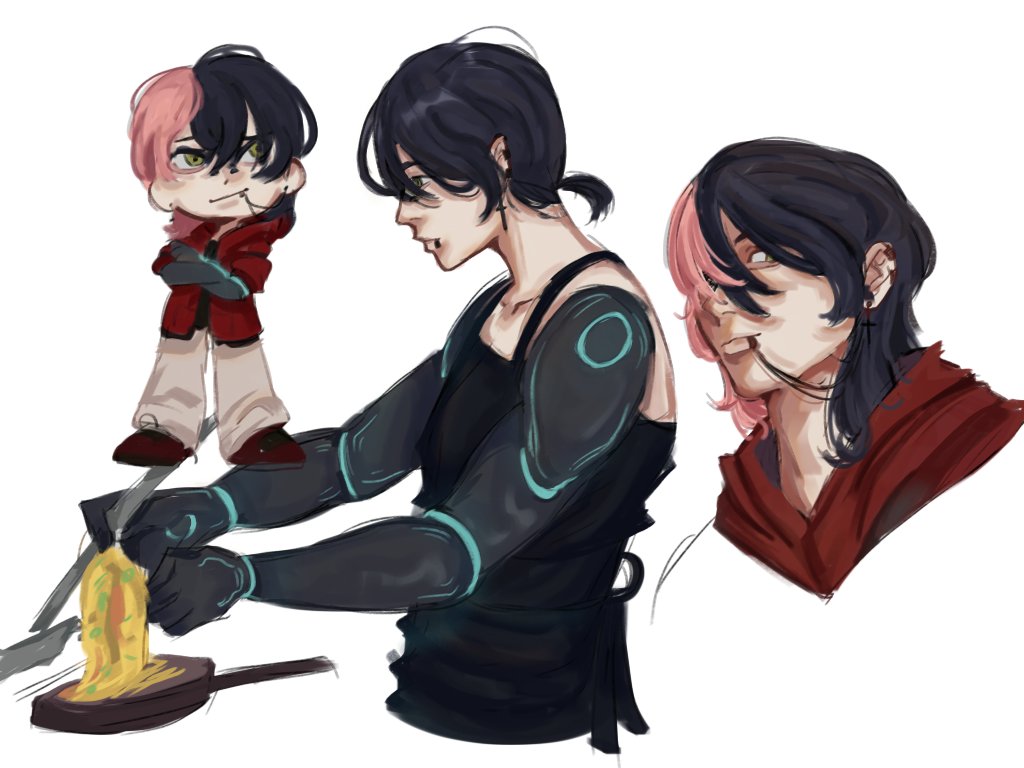 Miitspam's tweet image. #InstitutoÉterRPG #RPG Atualizações do Cahara agora! Ele colocou um novo piercing (Bridge piercing) ele nas férias aprendeu a fazer vários pratos e também deixou seu cabelo crescer, e por causa da Marisol pintou seu cabelo antes raspado de rosa.
@abluebellry