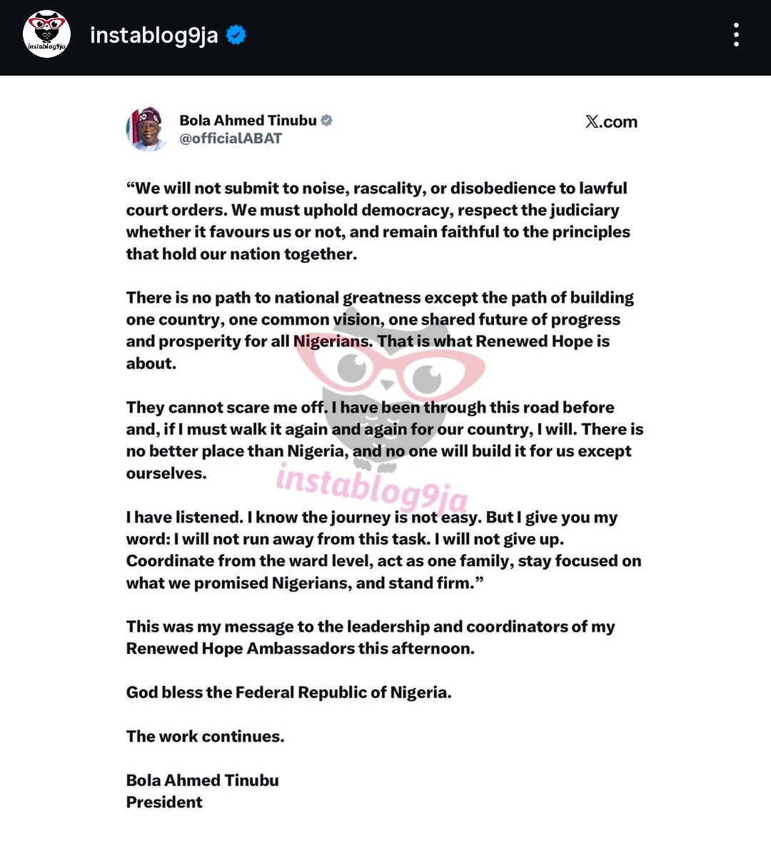 Olaolu_thaniel's tweet image. Haaaa.... ADC might not be on the ballot 🗳️ the way this man is moving, when una don ready for the revolution make una wake me..

Till then SOWORE for 2027!!!
#tinubu #adc