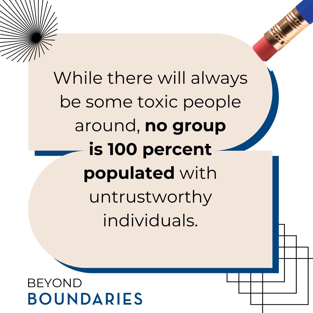 BoundariesBooks's tweet image. 👉 You would not want someone to judge you that way and presume you are guilty before finding out if you are innocent.

🤔 How strong are your boundaries? Take the Boundaries Quiz at boundariesbooks.com.

#BOUNDARIES #trust #generalization