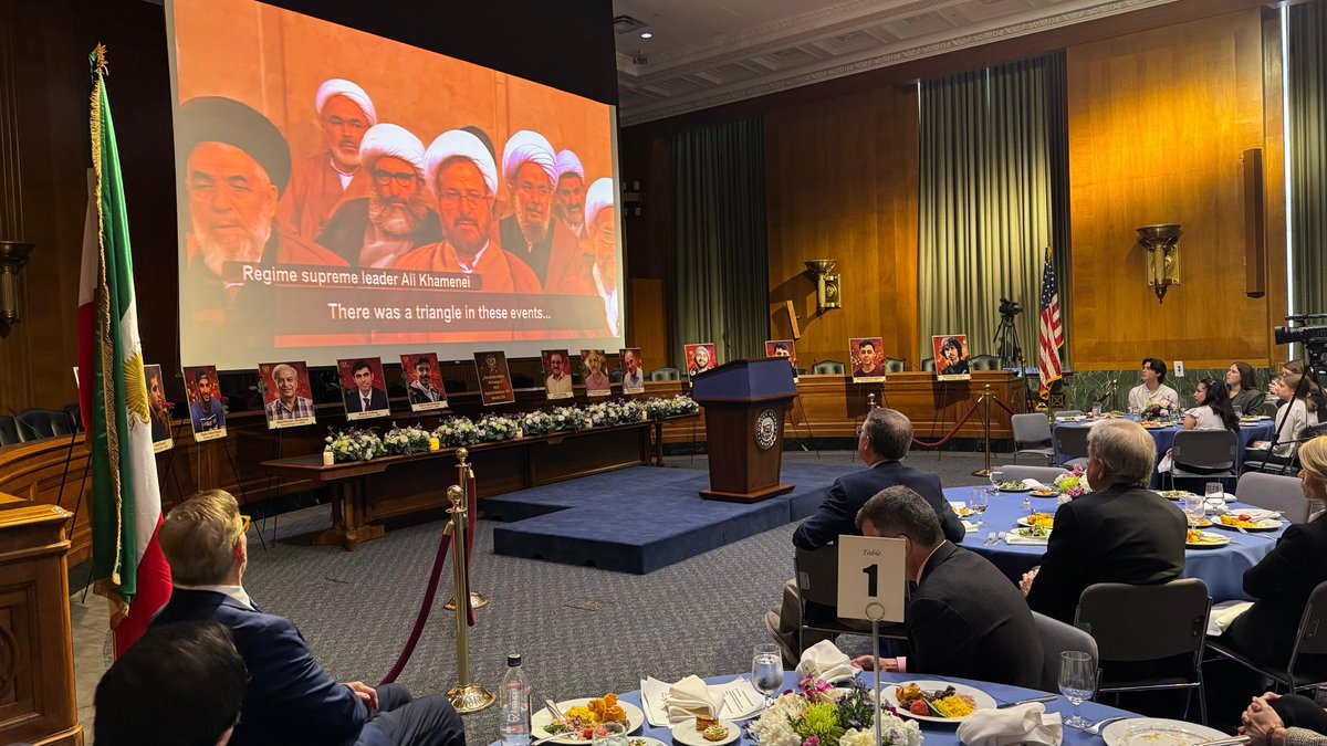 Thank you to all who attended our U.S. Senate Briefing today. 

Iran’s future should NOT be decided by recycled claims of destiny or nostalgia. 

The future of Iran should be decided by the people and the organized resistance!