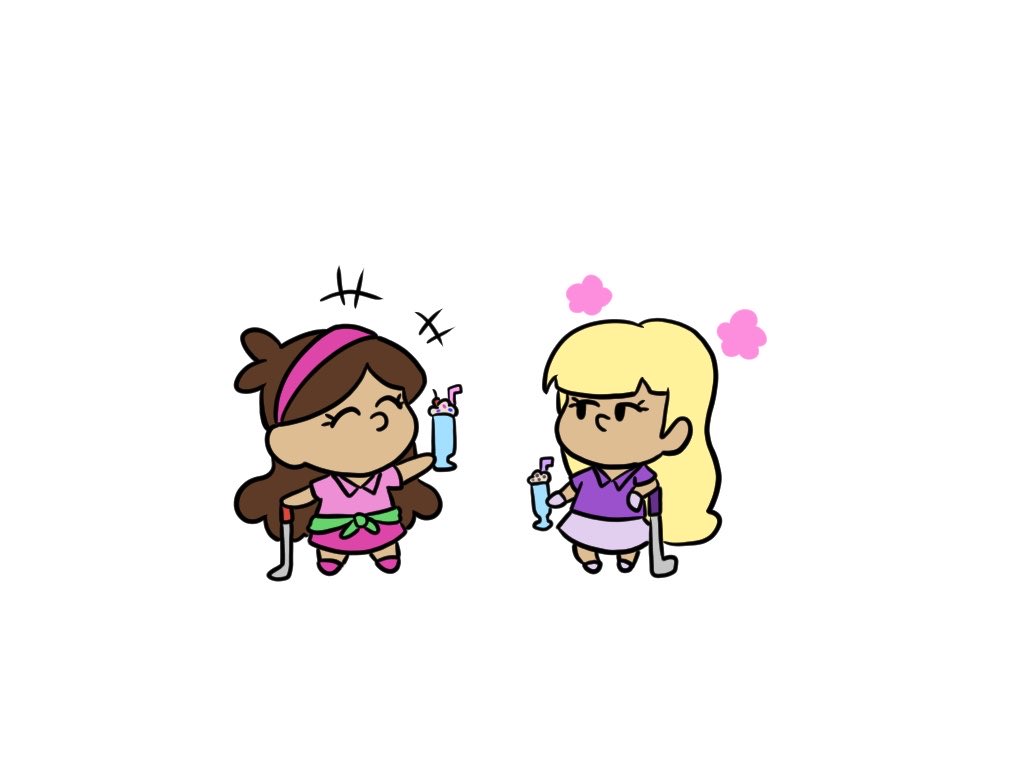RobinJay404's tweet photo. Mabean and Paz-bean getting milkshakes after mini golfing :3
#GravityFalls https://t.co/DqudVvYAsD
