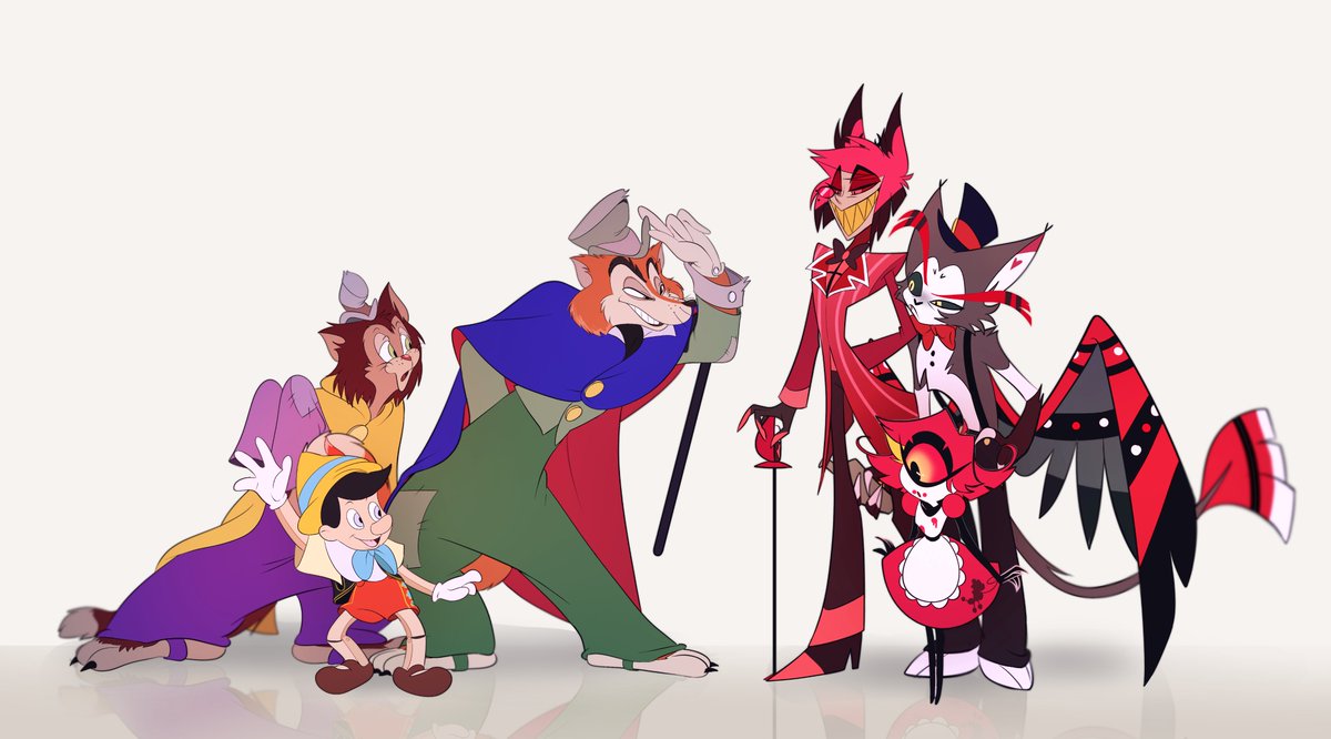 AA_husklove's tweet image. #radiotrio #crossover #Pinocchio