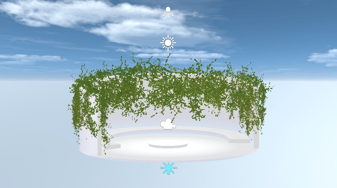 rure_3d's tweet image. 草のテクスチャ設定がよく分からなくて時間かかったけど、なんとかUnityにもってこられた！
#blender #unity #3dcg #wip #VRChat