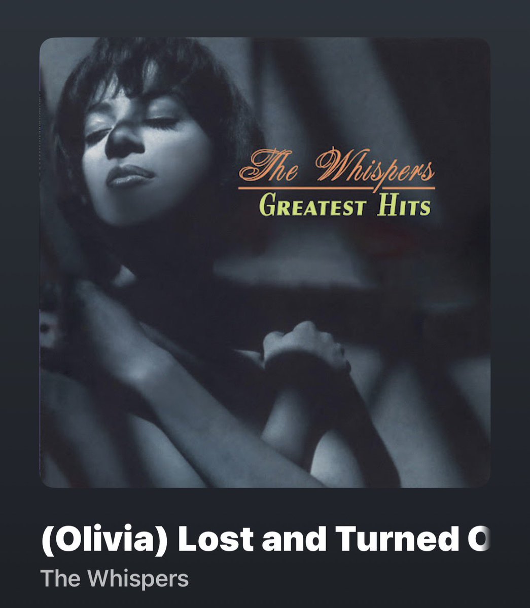 DaniHealz333's tweet image. ❤️💫🎶✨(Olivia) “Lost and Turned Out” The Whispers (1978) #thewhispers #eveningjams #oldschool #music #fyp