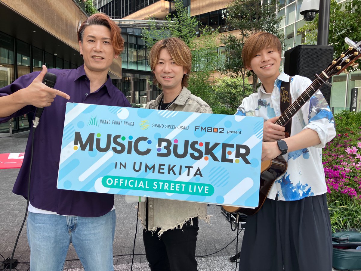 【公式】MUSIC BUSKER IN UMEKITA tweet media