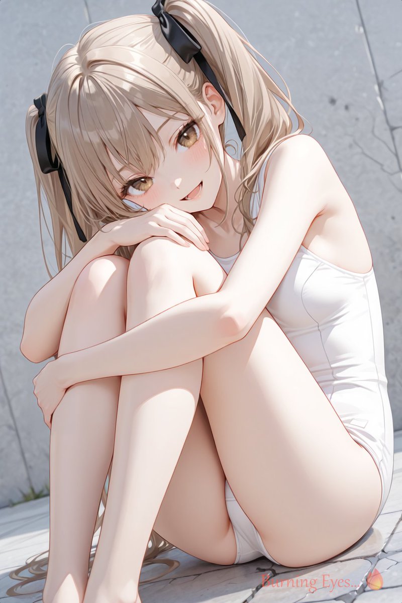 AmariStrike's tweet photo. 金曜日の午後…こんにちは。
「華金ですよ…午後も頑張って♡」
今日のあすかはツインテール&amp;水着です。
#AIart　#kawaii
SFW Illustration. Cute character design only. No suggestive intent. https://t.co/lnI265XnP8