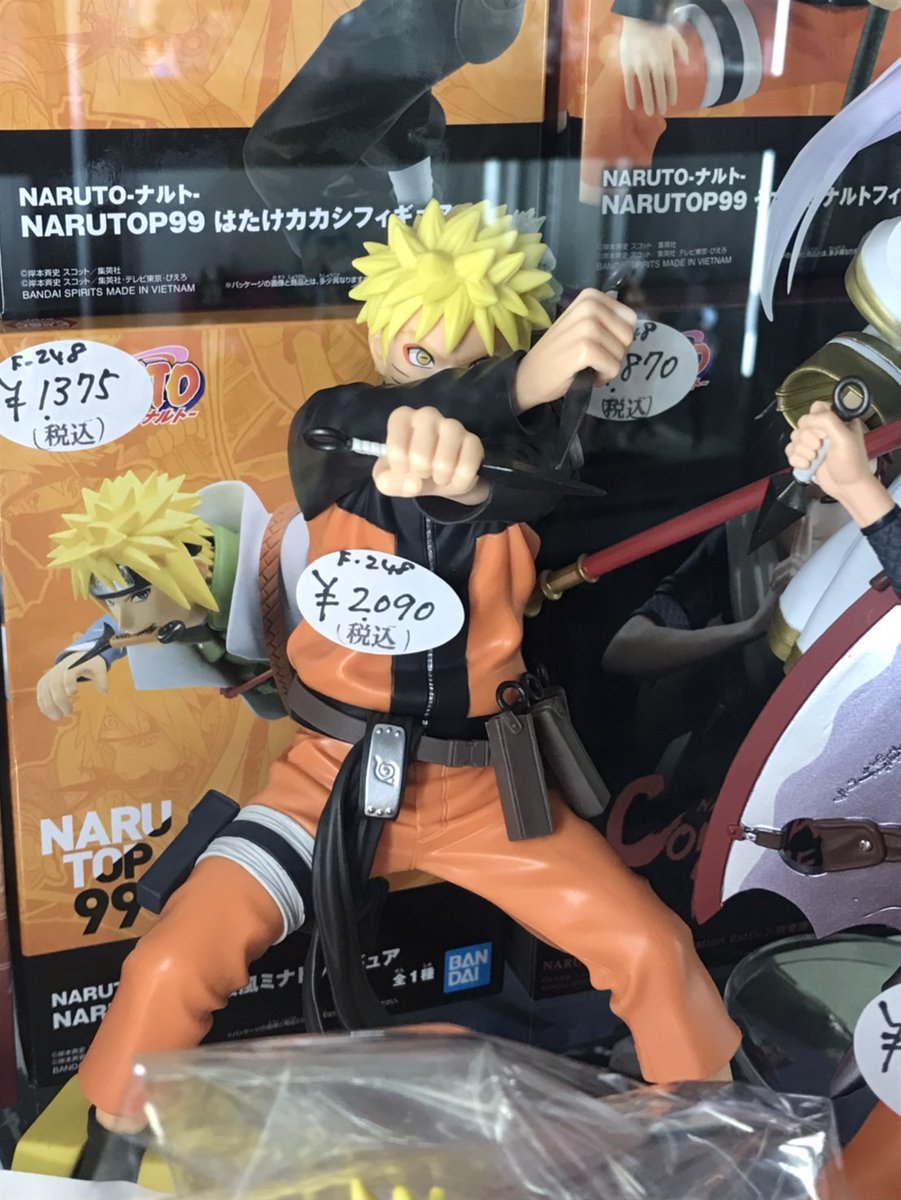 【NARUTO】ショーケース用 ☆F247ケースに入荷しました！！ NARUTO ・VIBRATION STARS ナルト