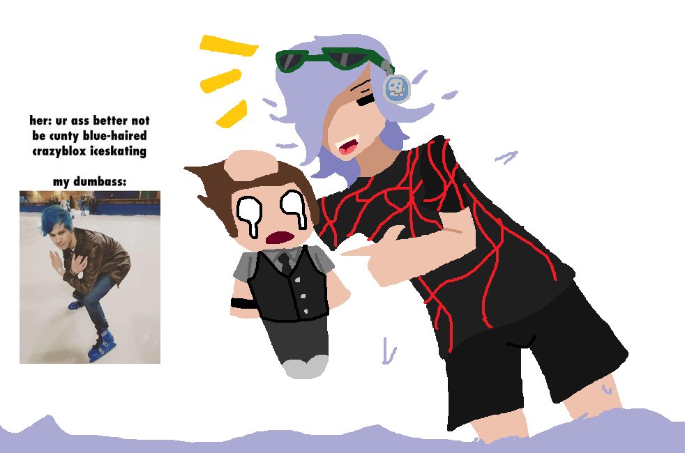 yall do map humans in fe2? thats cool but i think you should try out making the liquids from flood escape humans cause ok.

the character being grabbed by him is <a href="/fancycat345/">chris semler</a> 

#FE2Fanart #FloodEscape