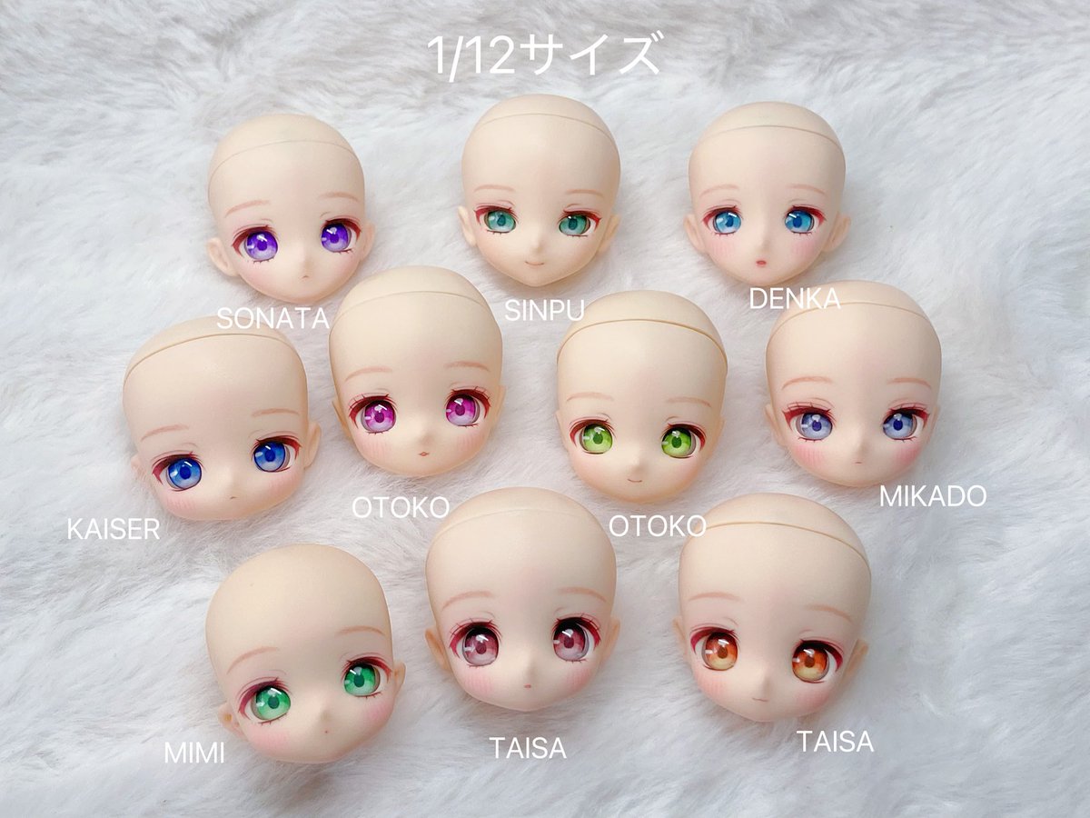 shica_doll's tweet photo. OBヘッド・larimarヘッド・オビツM-02ヘッドのカスタムヘッド🪽

#アイドール大阪 https://t.co/K3xVIrUOIK