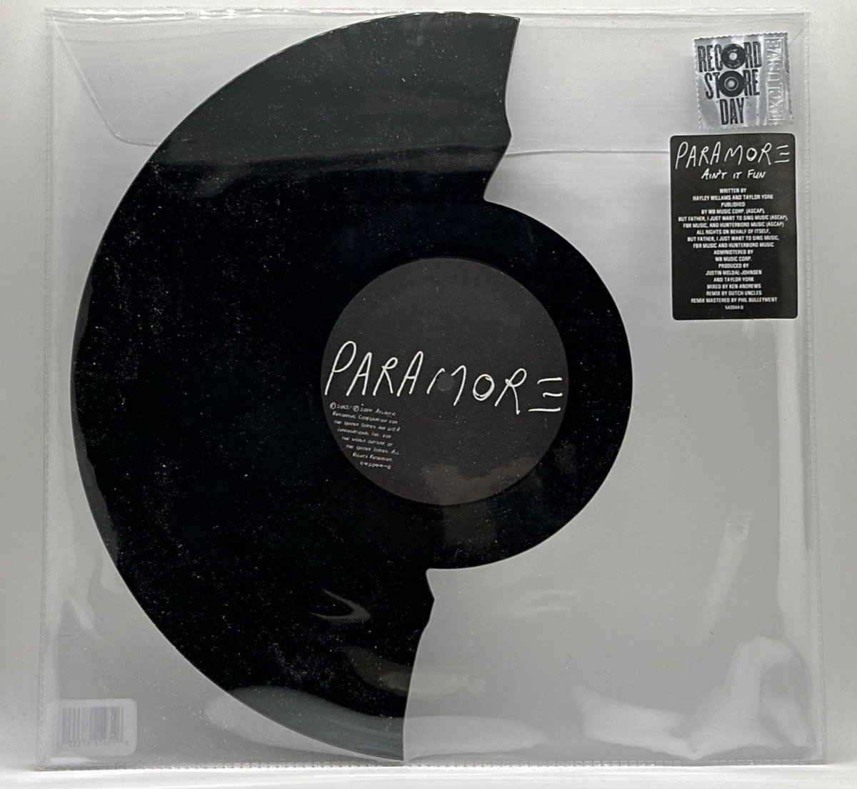 LPEnthusiasts's tweet image. Rare PARAMORE Ain't It Fun 2014 RSD Exclusive “Broken Record” Vinyl Record NEW

Ends Fri 17th Apr @ 2:31pm

ebay.com/itm/3898804582…

#ad #vinyl #recordcollection #vinylrecords