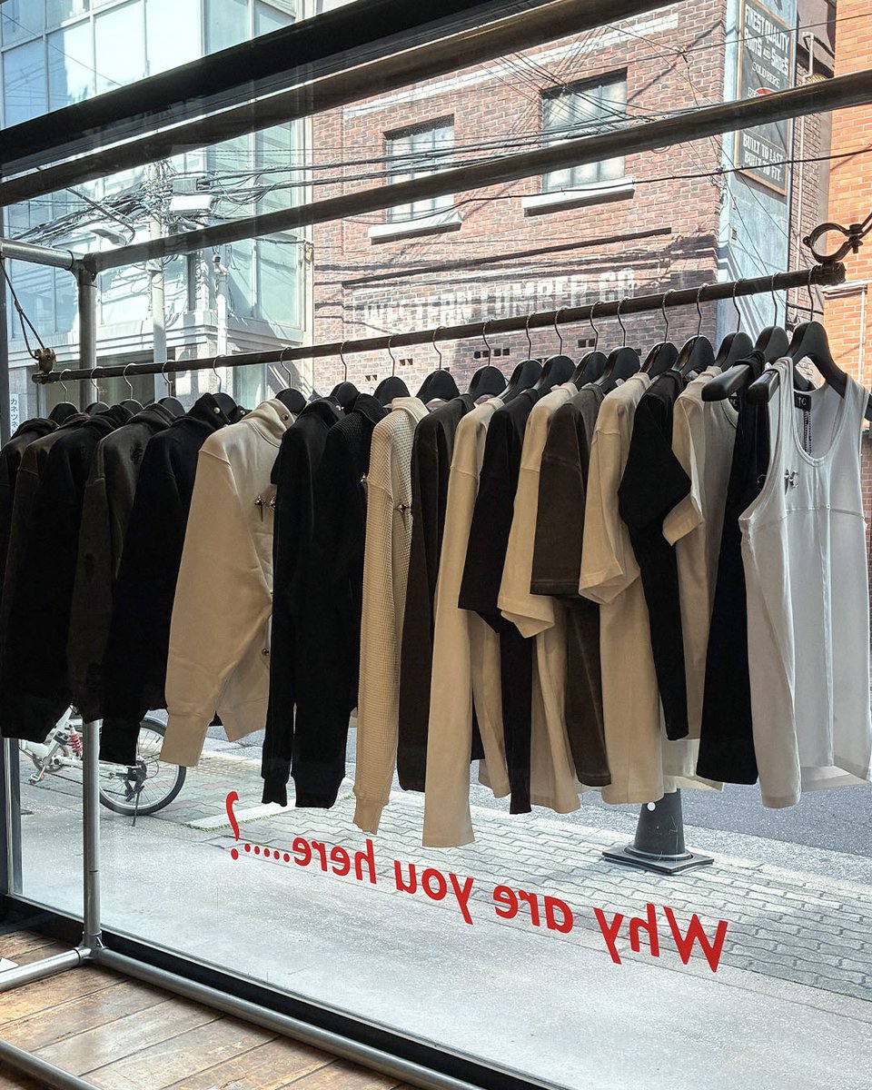 why_osaka's tweet photo. THUG CLUB #2026SS

□発売中： 本店・オンラインストア

THUG CLUB（サグクラブ）2026SS新作が入荷。定番人気アイテムを中心にラインナップ。

https://t.co/r3VI7hOwp4 https://t.co/4lAWCdRQLH