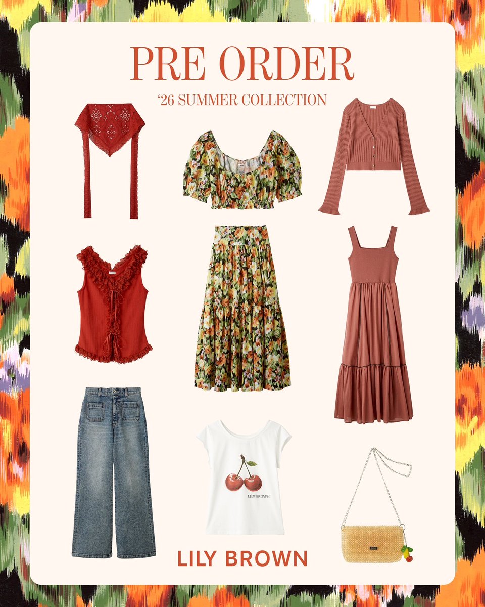 LILY BROWN 公式 tweet media