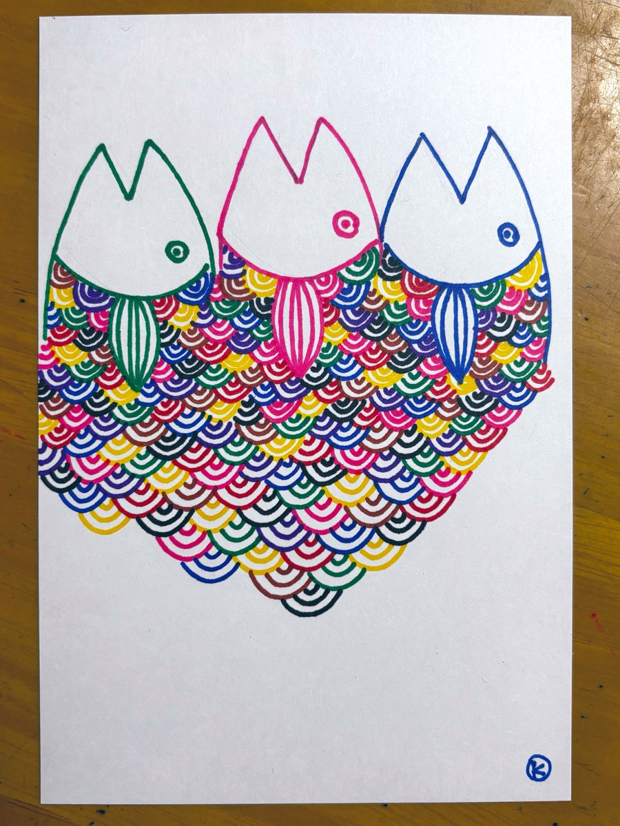 kimiuroko's tweet image. toriplets

#fish #art #diving #pen #photo #sea 
#魚　#海　#鱗　#ダイビング　#釣り
#水族館　#インテリア　#ハンドメイド
#イラスト　#ペン　#写真　#アート