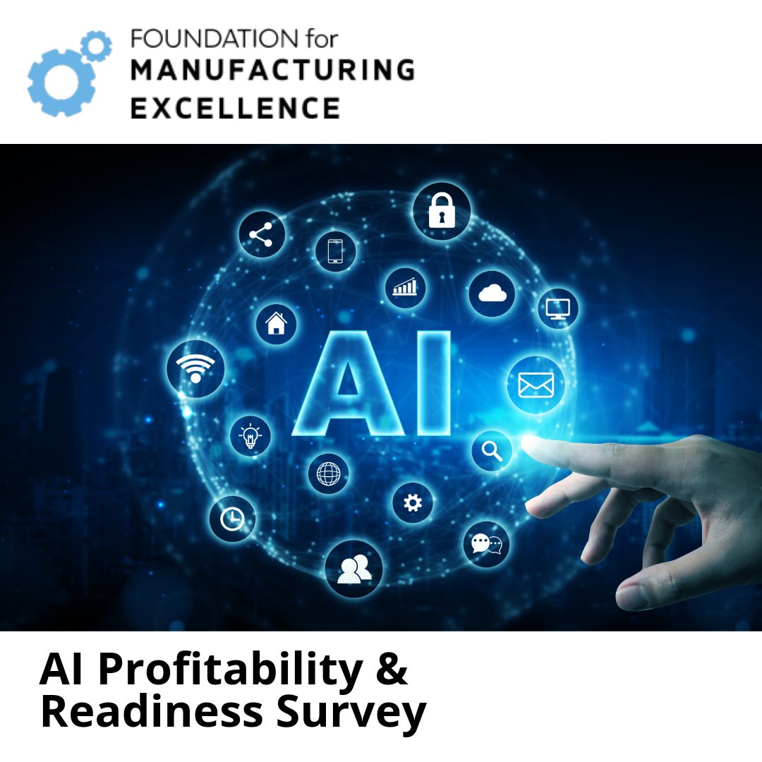 SoDakMTS's tweet photo. 📊 Manufacturers, we want your thoughts on AI! Take our survey by May 20 to influence the future. 👉 https://t.co/Sos2cDZkZd #AI #Manufacturing https://t.co/5mirVMP0m4
