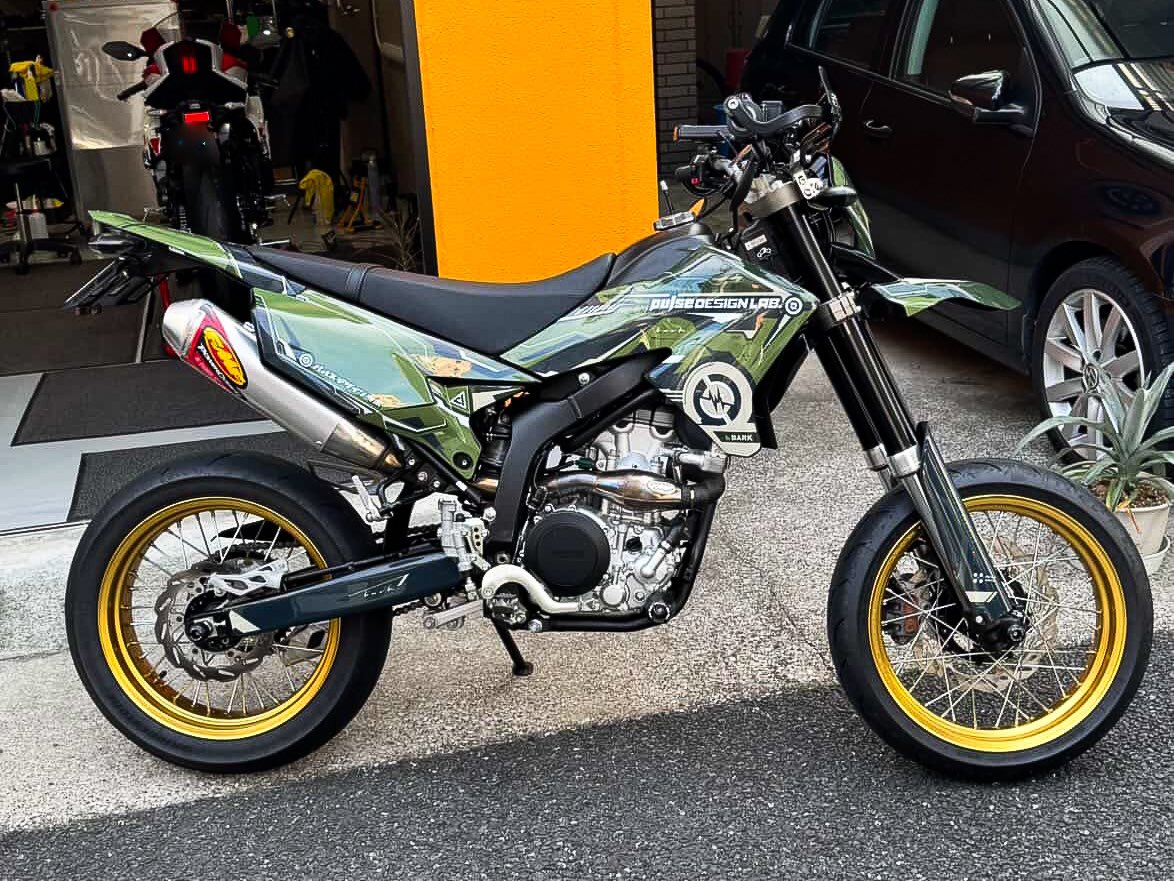 bark_mg's tweet photo. デカール装着イメージ
※お客様の車両
#WR250X https://t.co/WB93McBOjV