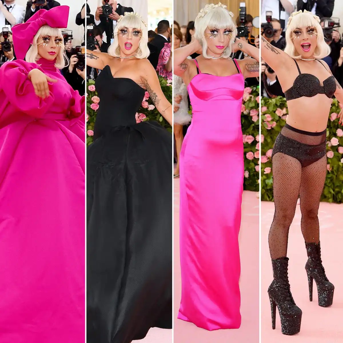 POPATEEMYHEART2's tweet image. #FunFact The haus of Gaga planned to create a mechanical wig that would change its length as Lady Gaga changed outfits at the 2019 Met Gala.