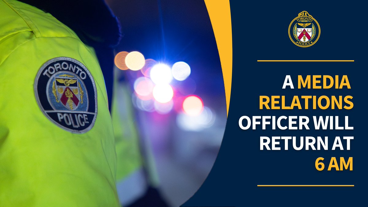 Toronto Police Operations tweet media