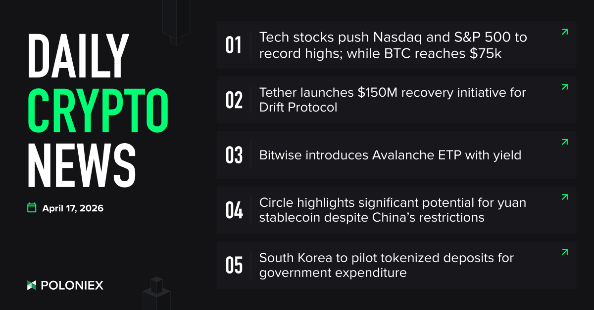 Poloniex's tweet image. Blockchain News | Apr 17

📢 Catch up with the latest crypto trends and trade smarter with ZERO trading fees on Poloniex! 🚀

#CryptoNews #PoloniexNEWS