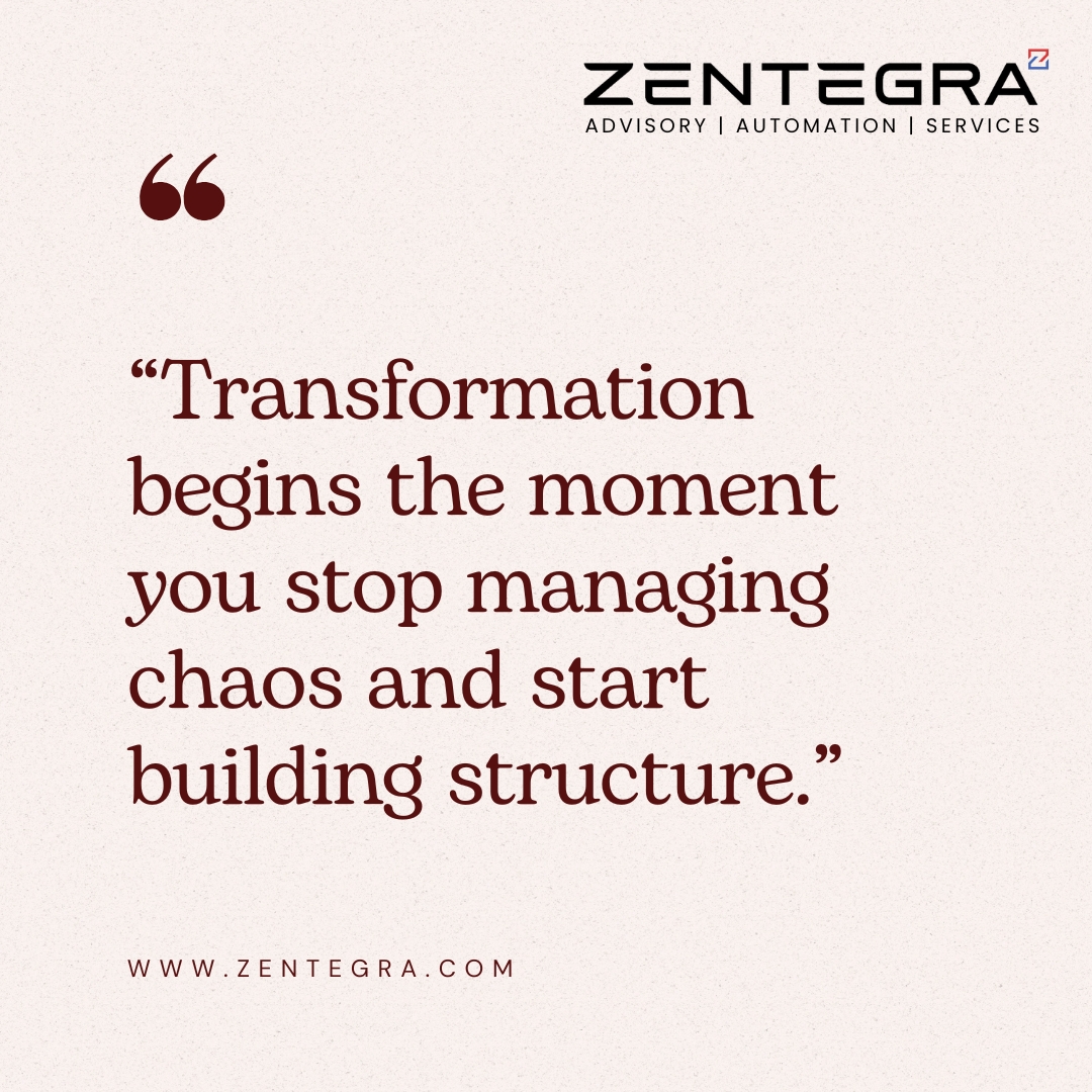 myzentegra's tweet image. Real growth begins when you replace chaos with clarity and structure. 💡

#BusinessTransformation #ProcessImprovement #GrowthMindset #Automation #Zentegra #WorkSmart #Leadership #BusinessStrategy #SuccessMindset #DigitalTransformation