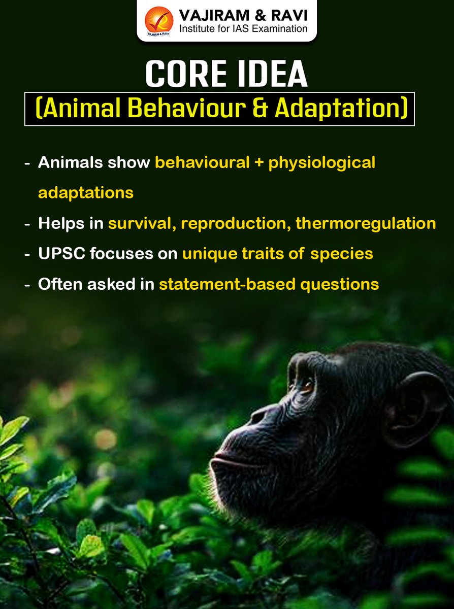 VajiramRavi's tweet image. A bird that recognises faces.
One that sleeps mid-air.
One that’s poisonous.

UPSC won’t ask facts — it’ll test classification.

Are you ready?

#UPSC #PrelimsPrep #Environment #Biology #MCQs