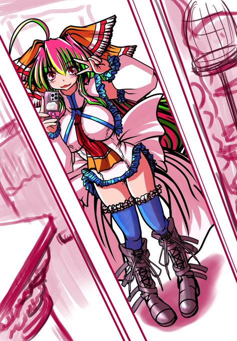 お昼なので自撮りアルムちゃそです 