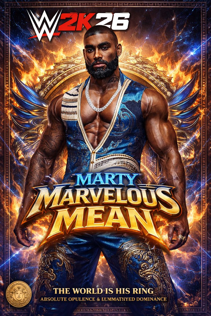 JahzarDaGod's tweet photo. #wwe2k26
#martymarvalousmean https://t.co/J7ODukt1fe