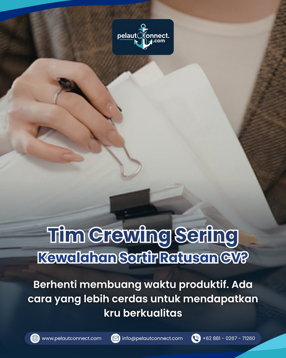 pelautconnects_'s tweet image. 🚢Dengan ekosistem digital kami, Anda mendapatkan akses ke komunitas pelaut yang tervalidasi, sistem skor reputasi, dan filter yang presisi. 

Daftar Agency Member Sekarang!
🔗 Kunjungi pelautconnect.com

#PelautConnect #RecruitmentMaritime #Efficiency