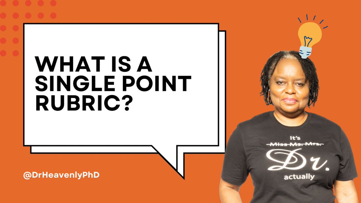 hecllc2020's tweet image. If your rubric is doing all the thinking… your students aren’t.
Single-point rubrics = clarity + feedback + ownership.
No more overwhelm. No more compliance.
🎥 Watch: 
📩 Join my email community: heavenlyedconsulting.com/contact
#FormativeAssessment